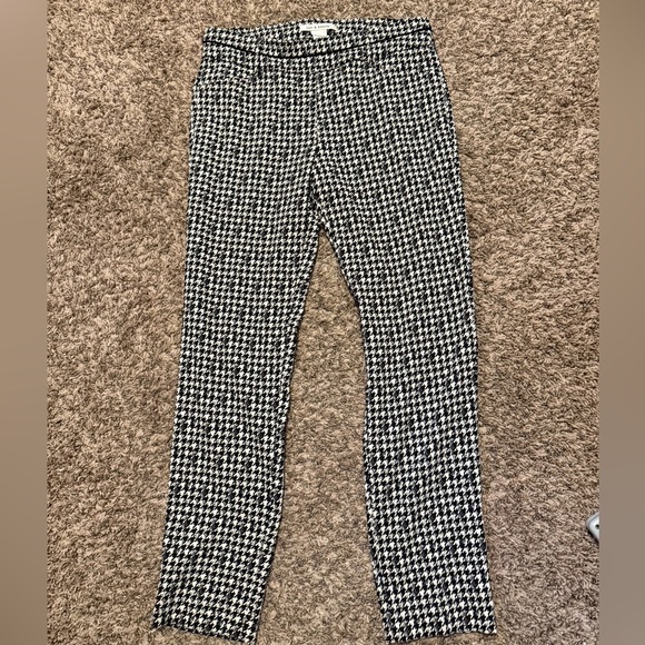 Zac & Rachel Black and White Houndstooth Women Jeans - Picture 1 of 3